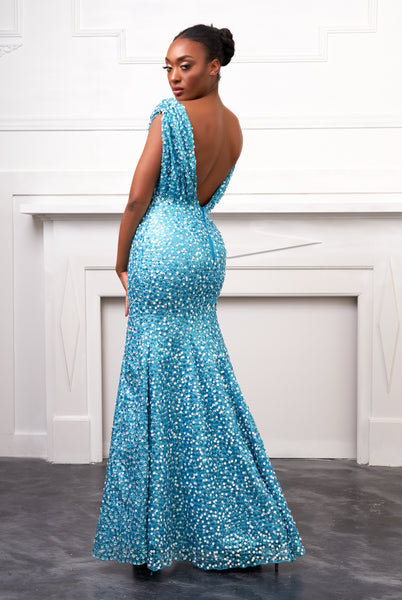 Ninies-Halo Open Cut Dress